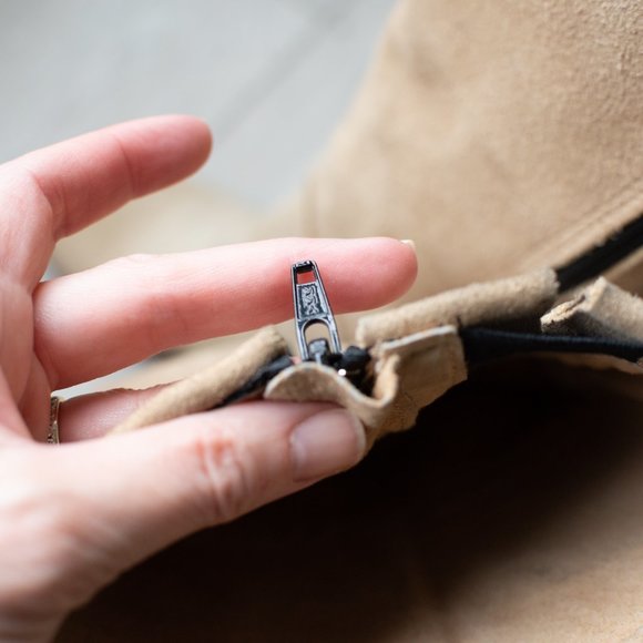 Suede tall boots made in Spain SZ 37 - Picture 10 of 16